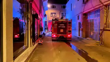 Gece Çıkan Yangın Söndürüldü