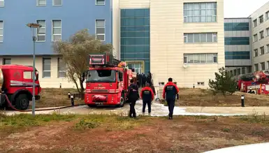 Kampüs Yangını: Öğrenciler Güvende